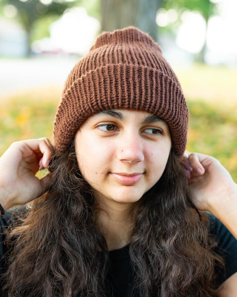Autumn Chestnut Hat – 31 Stitches