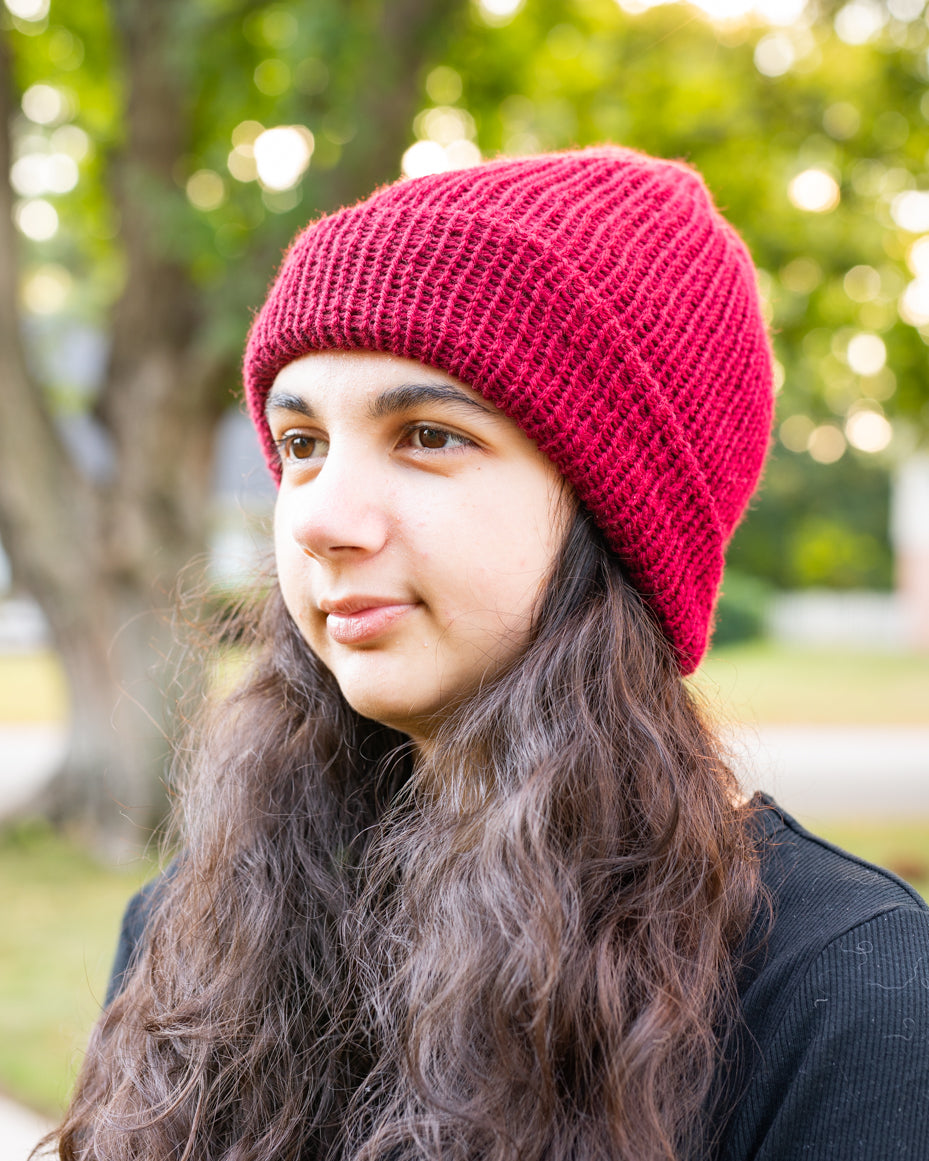 Cranberry Harvest Hat