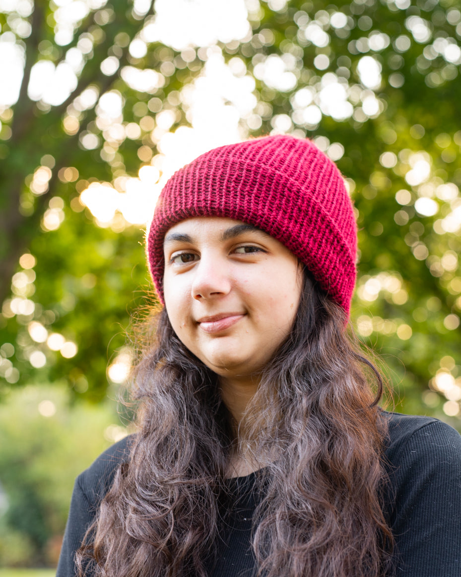 Cranberry Harvest Hat