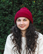 Winter Cranberry Hat