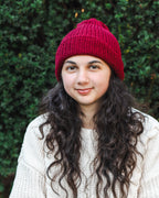 Winter Cranberry Hat